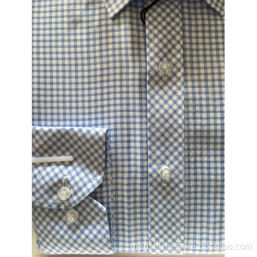 High Quality yarn dyed men shirt